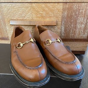 Gucci Mens Bit Loafers Size 10.5 US